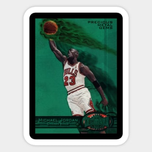 BASKETBALLART -JORDAN CARD 9 Sticker